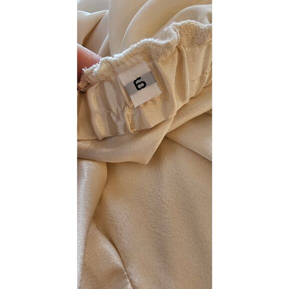 VTG Anthony Sicari Women's 2 Pc Elegant Beaded Sweater & Satin Skirt Set Size 6 - Picture 10 of 10